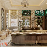 Thiết kế tiệm vàng Minh Dậu - anh Cảnh Thanh Hóa